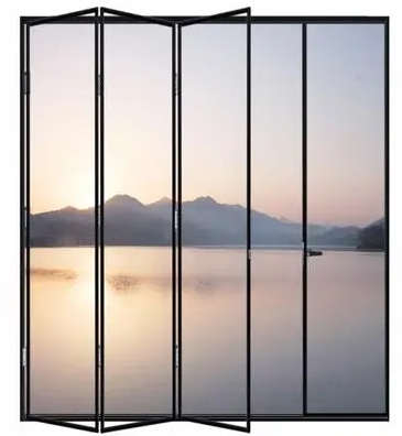 海南极窄折叠门